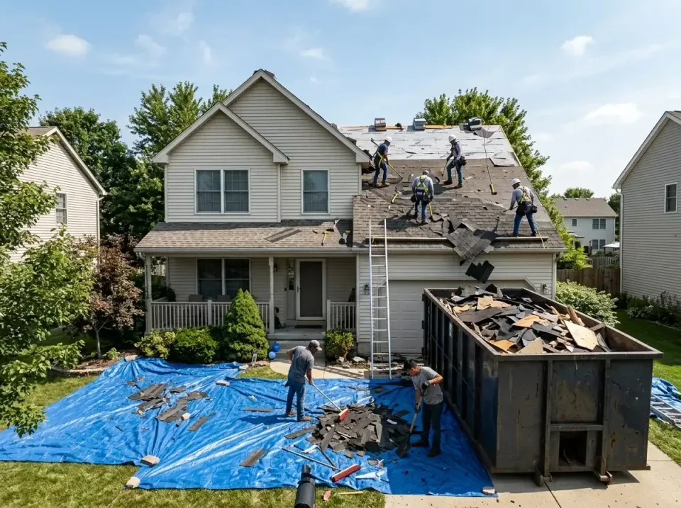 roof-replacement-debris-remova-004 — frequently asked questions, Cheapest Dumpster Rentals in Piqua, OH